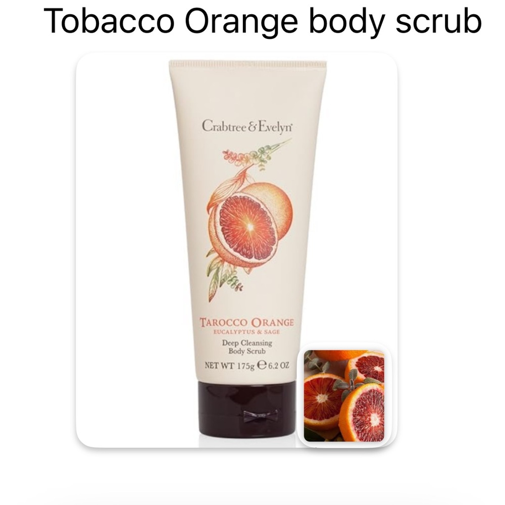 Crabtree & Evelyn body scrub Tobacco Orange